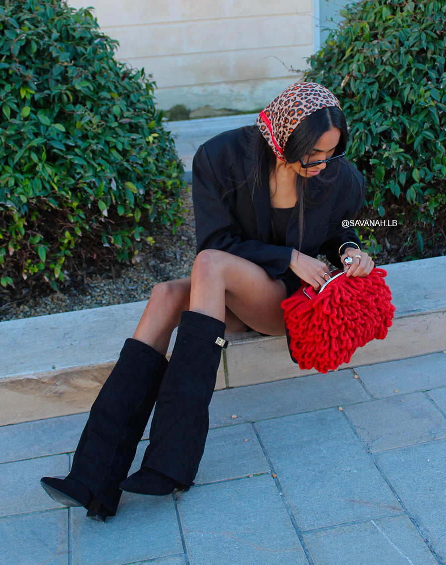 Valo I Sorte Ruskindsstøvler Til Kvinder